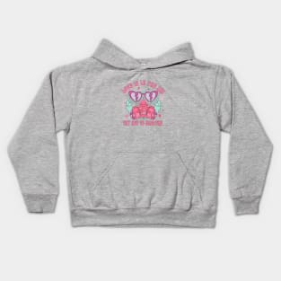 Love is in the Air Try not to Breathe Kids Hoodie